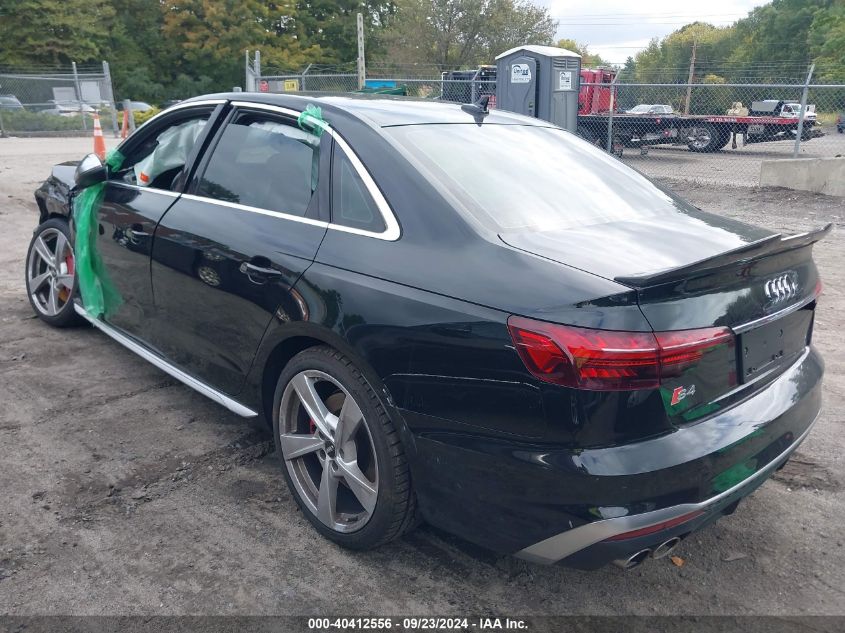 2020 Audi S4 Premium Plus Tfsi Quattro Tiptronic VIN: WAUB4AF48LA028847 Lot: 40412556