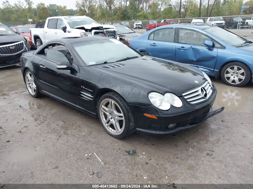 2003 Mercedes-Benz Sl 55 Amg VIN: WDBSK74F83F060957 Lot: 40413682