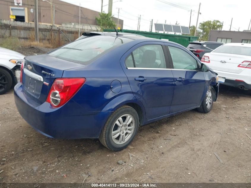 2012 Chevrolet Sonic 2Lt VIN: 1G1JC5SB8C4227904 Lot: 40414113