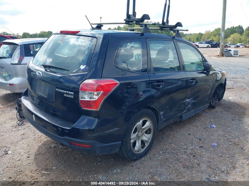 2015 Subaru Forester 2.5I VIN: JF2SJAAC3FG835953 Lot: 40414492