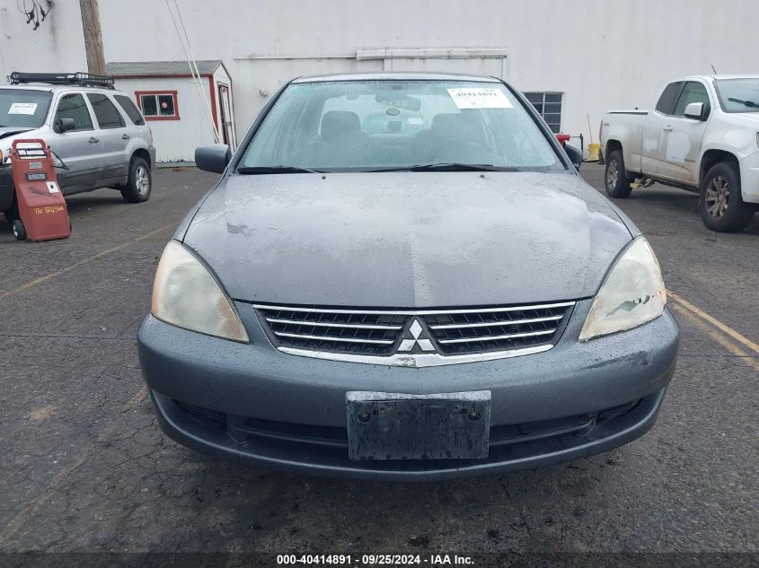 2006 Mitsubishi Lancer Es/Se VIN: JA3AJ26E76U008273 Lot: 40414891