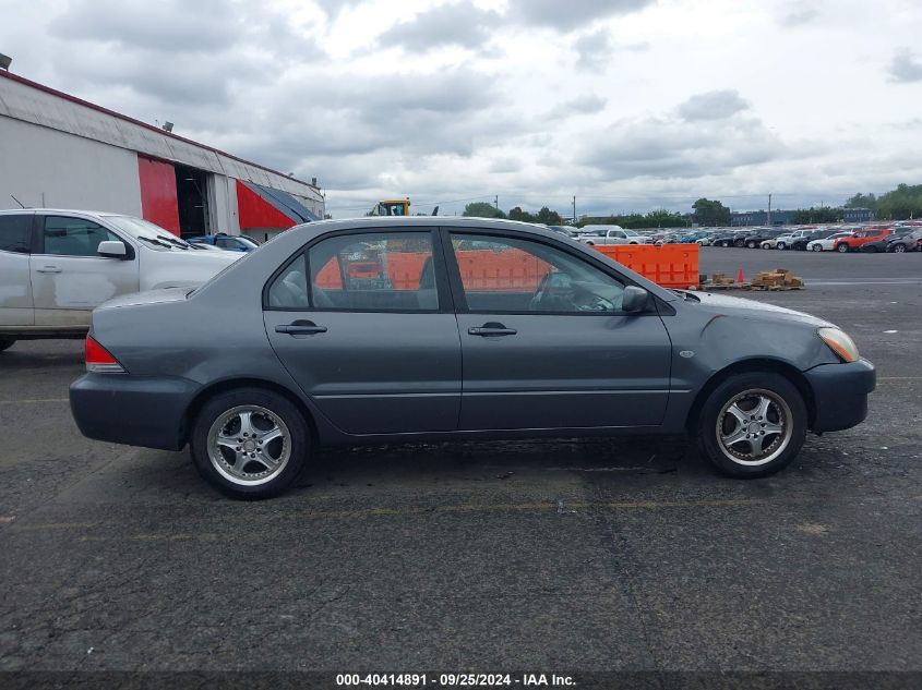 2006 Mitsubishi Lancer Es/Se VIN: JA3AJ26E76U008273 Lot: 40414891