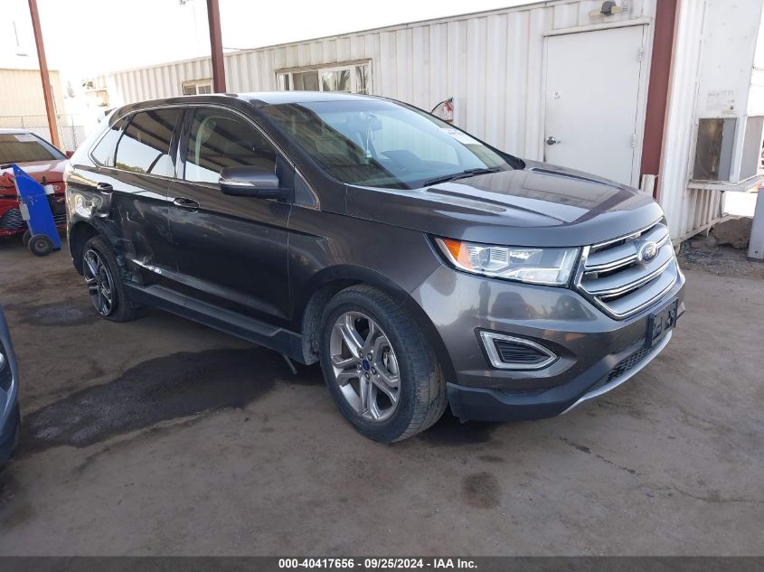 2018 Ford Edge Titanium VIN: 2FMPK3K90JBB20365 Lot: 40417656