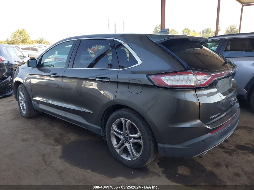 2018 Ford Edge Titanium VIN: 2FMPK3K90JBB20365 Lot: 40417656