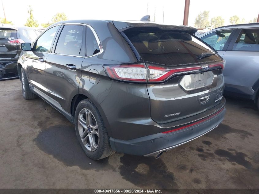 2018 Ford Edge Titanium VIN: 2FMPK3K90JBB20365 Lot: 40417656