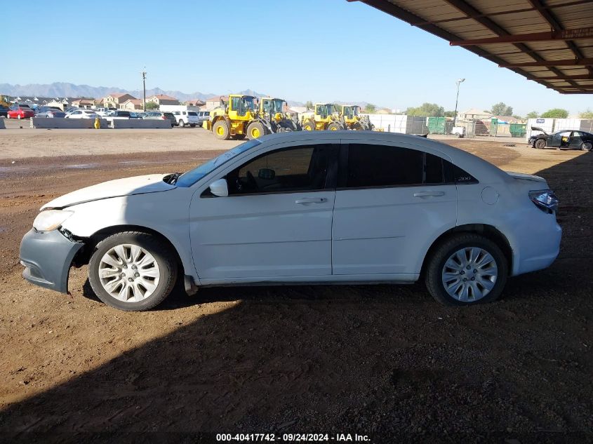 2011 Chrysler 200 Lx VIN: 1C3BC4FB8BN563968 Lot: 40417742