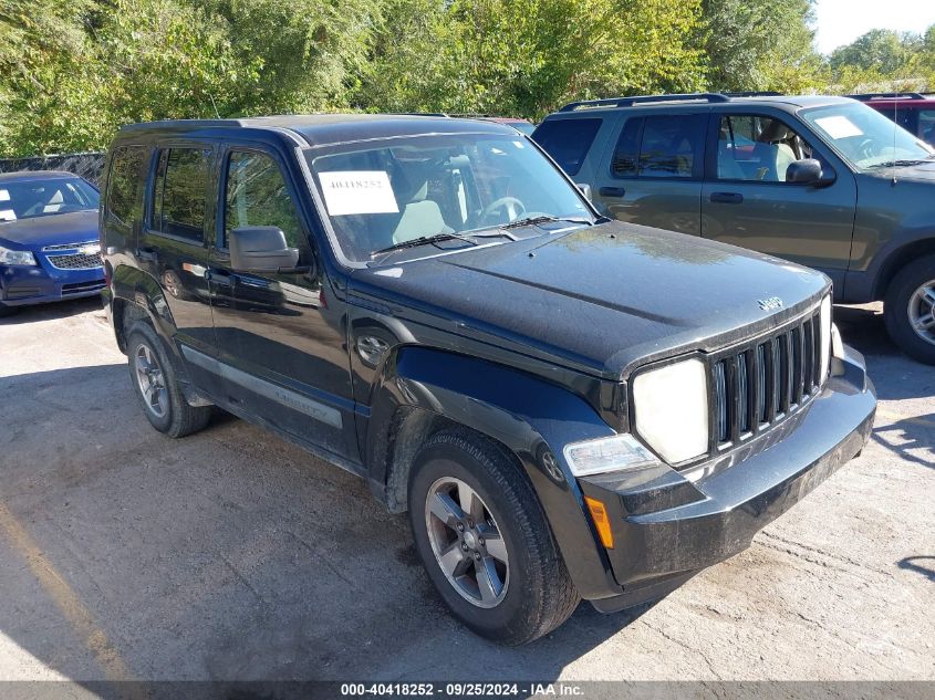 2008 Jeep Liberty Sport VIN: 1J8GN28K68W234890 Lot: 40418252