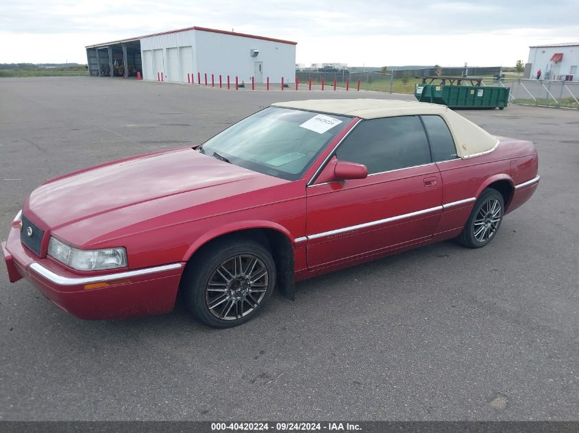 1998 Cadillac Eldorado Standard VIN: 1G6EL12Y8WU610643 Lot: 40420224