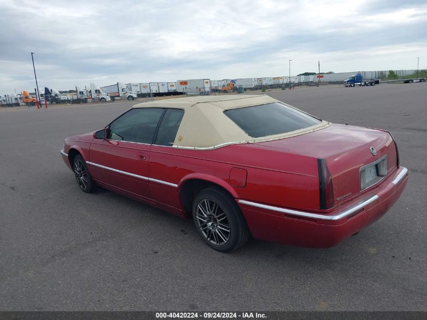 1998 Cadillac Eldorado Standard VIN: 1G6EL12Y8WU610643 Lot: 40420224