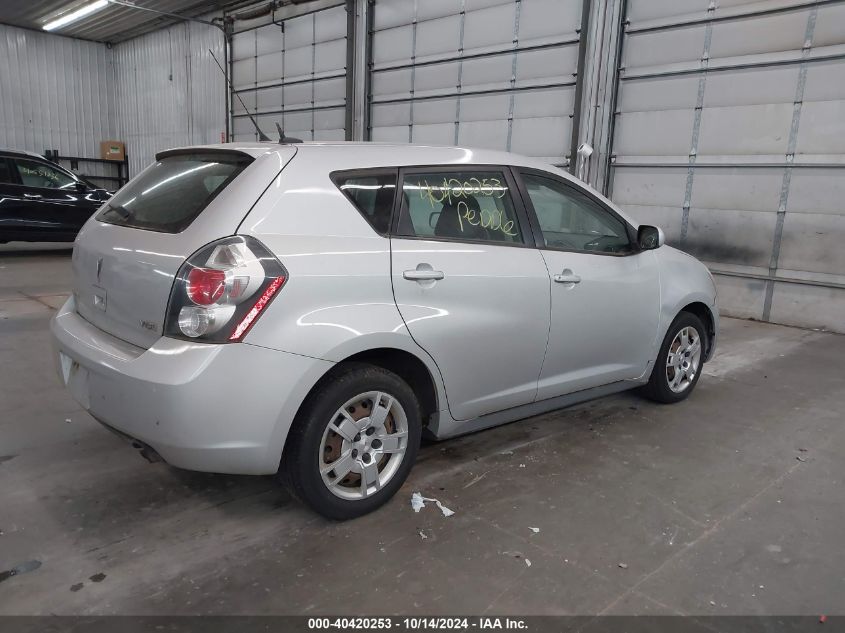 2009 Pontiac Vibe VIN: 5Y2SP67059Z400884 Lot: 40420253