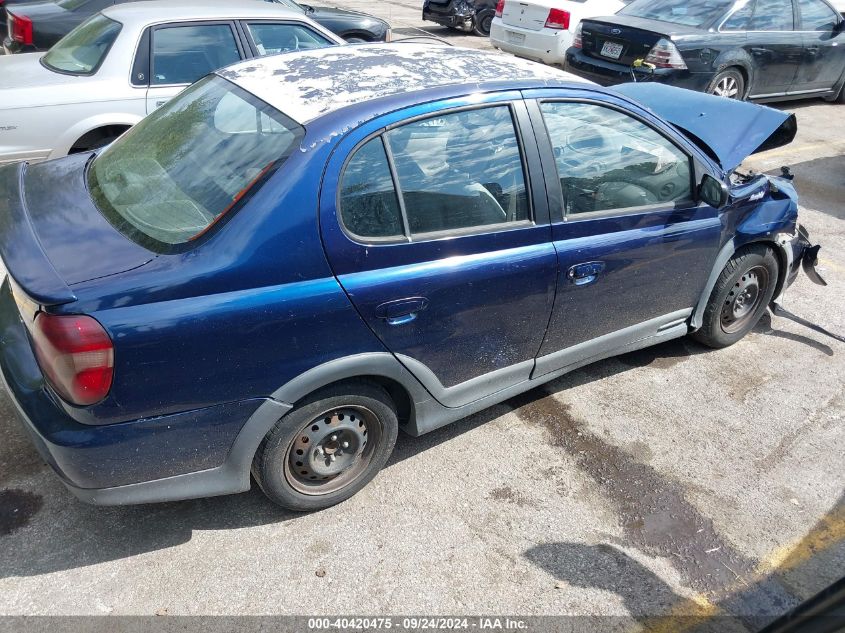 2001 Toyota Echo VIN: JTDBE123X10171286 Lot: 40420475