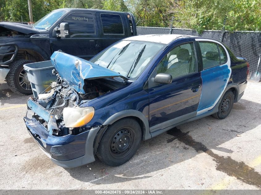 2001 Toyota Echo VIN: JTDBE123X10171286 Lot: 40420475