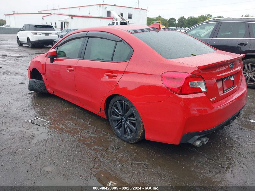 2016 Subaru Wrx Premium VIN: JF1VA1E6XG9818790 Lot: 40420905