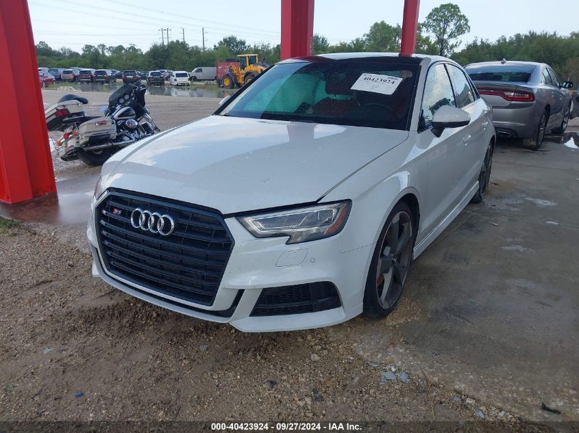 2020 Audi S3 Sedan VIN: WAUF1GFF6LA001631 Lot: 40423924