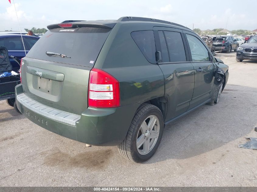 2008 Jeep Compass Sport VIN: 1J8FT47078D789467 Lot: 40424154