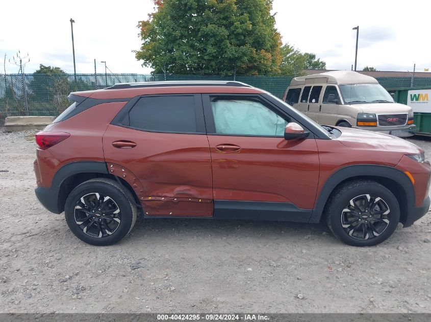 2021 Chevrolet Trailblazer Fwd Lt VIN: KL79MPS26MB091382 Lot: 40424295