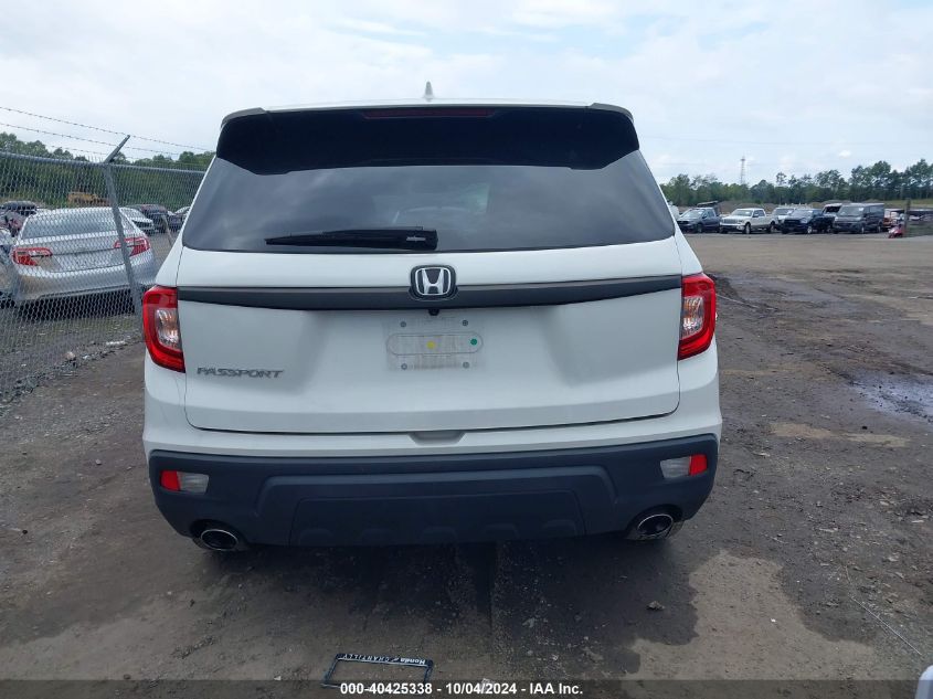 2021 Honda Passport 2Wd Ex-L VIN: 5FNYF7H58MB006775 Lot: 40425338