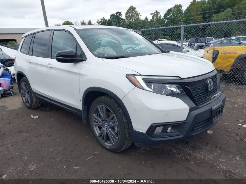 2021 Honda Passport 2Wd Ex-L VIN: 5FNYF7H58MB006775 Lot: 40425338