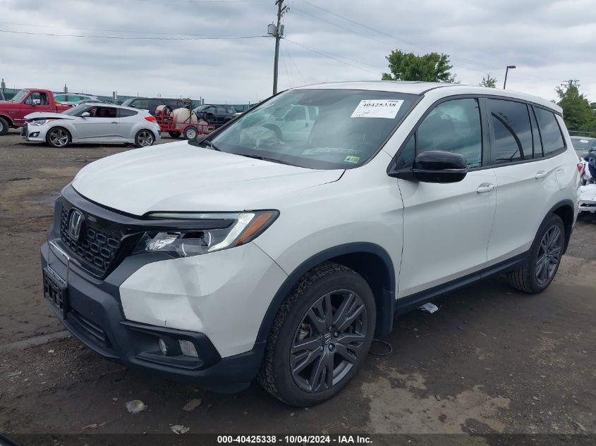 2021 Honda Passport 2Wd Ex-L VIN: 5FNYF7H58MB006775 Lot: 40425338