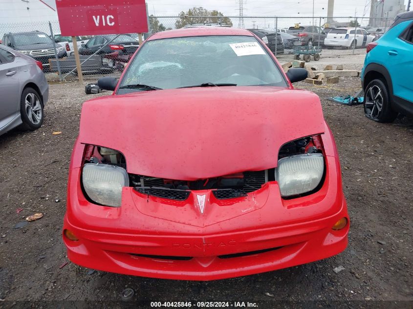 2000 Pontiac Sunfire Se VIN: 1G2JB5244Y7285109 Lot: 40425846