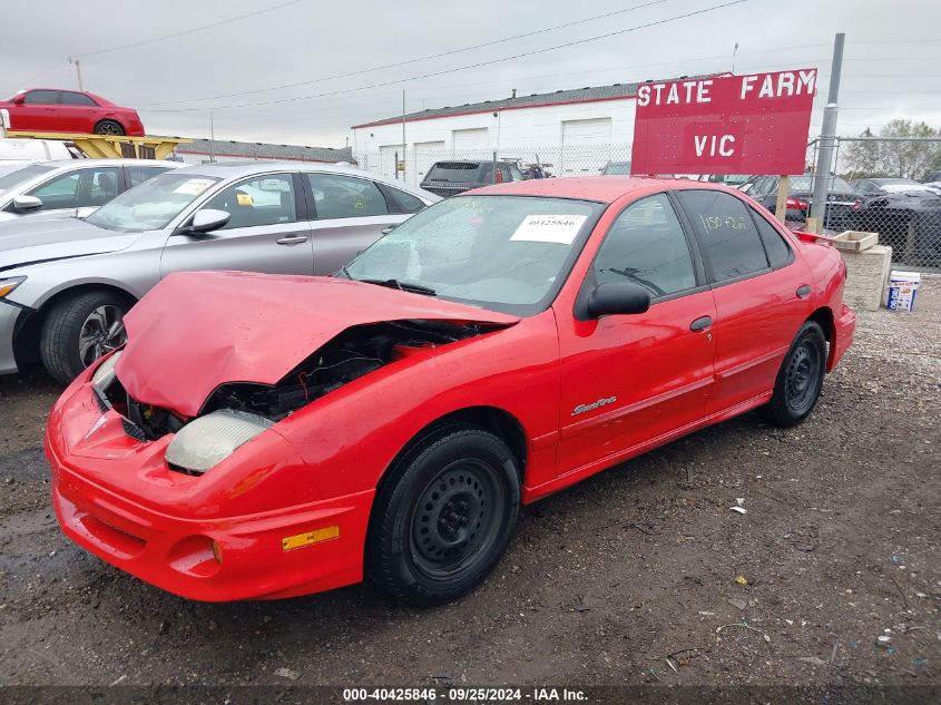 2000 Pontiac Sunfire Se VIN: 1G2JB5244Y7285109 Lot: 40425846