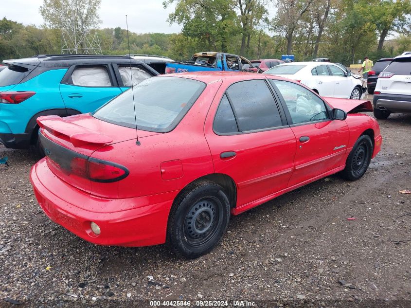 2000 Pontiac Sunfire Se VIN: 1G2JB5244Y7285109 Lot: 40425846