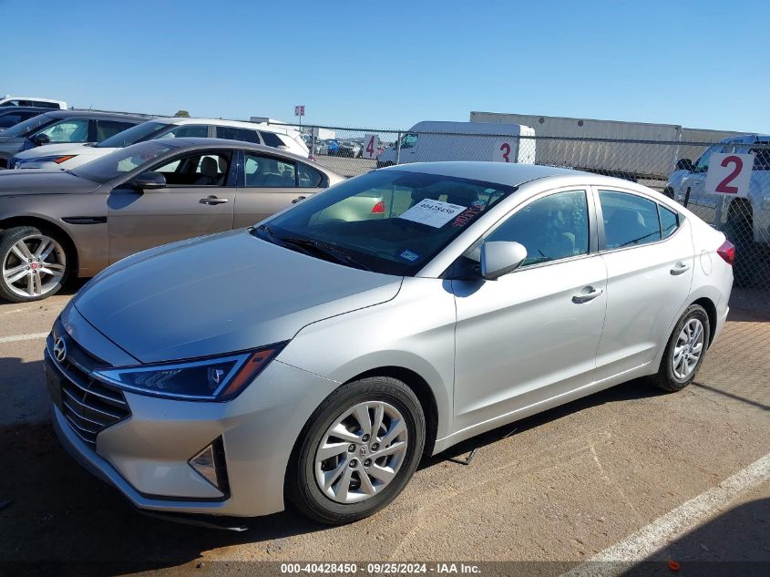 2019 Hyundai Elantra Se VIN: 5NPD74LF5KH494382 Lot: 40428450