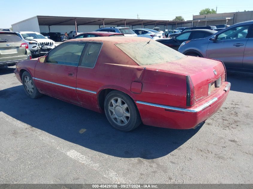 1997 Cadillac Eldorado Touring VIN: 1G6ET129XVU600574 Lot: 40429108