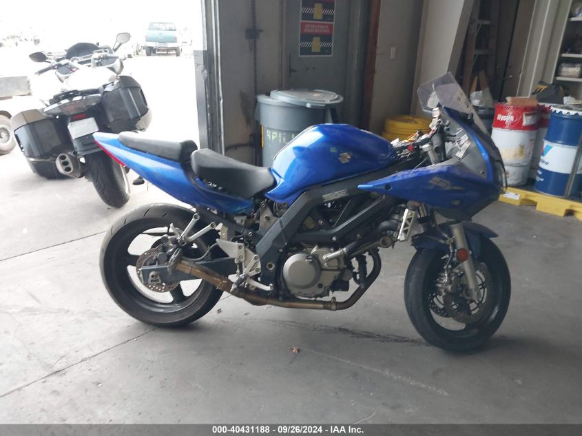 2007 Suzuki Sv650 VIN: JS1VP53A672104178 Lot: 40431188