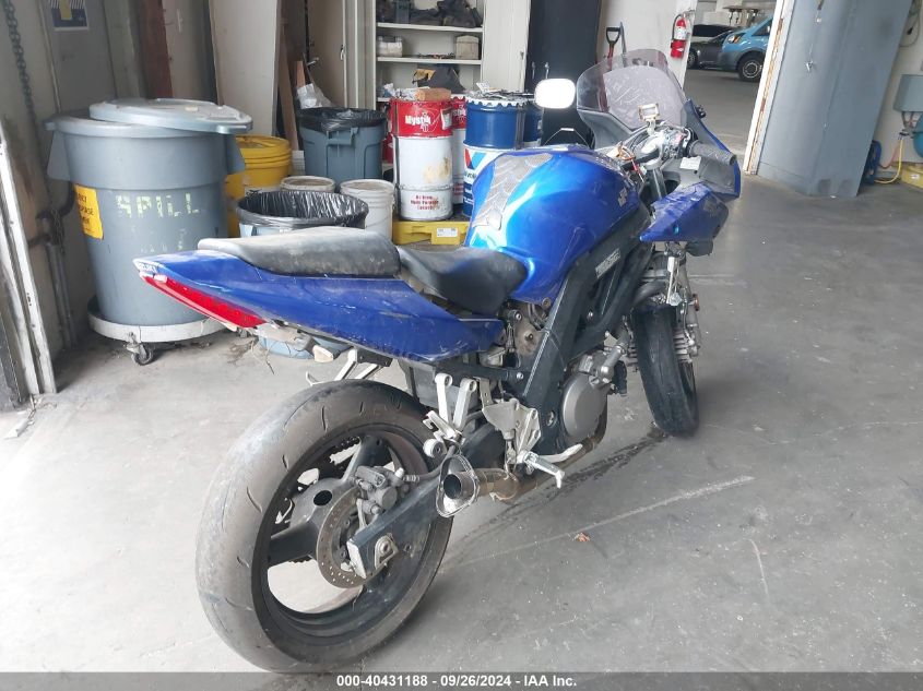 2007 Suzuki Sv650 VIN: JS1VP53A672104178 Lot: 40431188