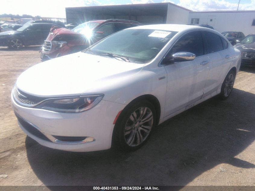 2015 Chrysler 200 Limited VIN: 1C3CCCAB9FN527637 Lot: 40431353