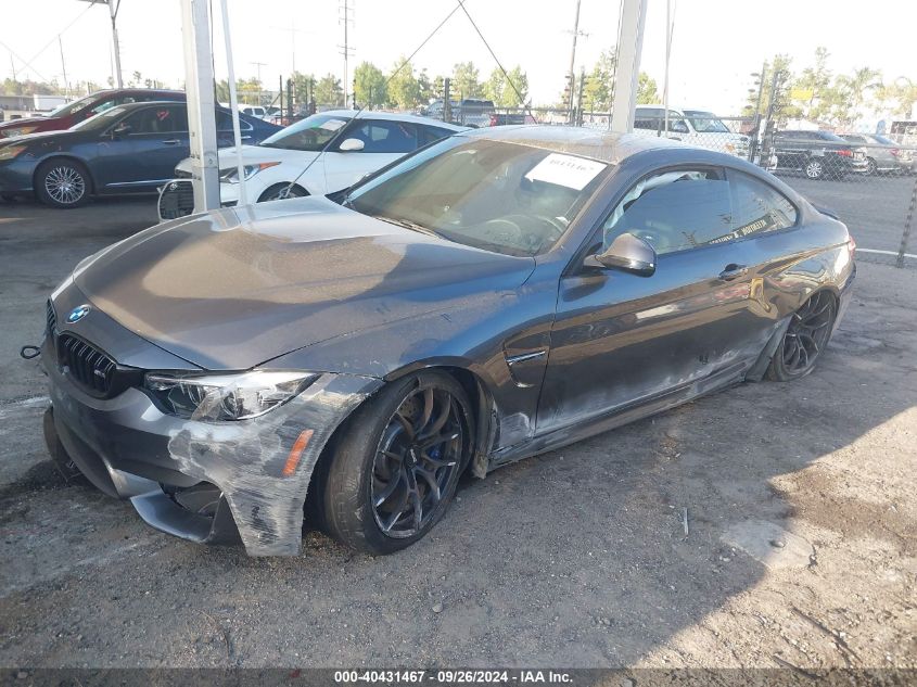 2018 BMW M4 VIN: WBS4Y9C56JAC86126 Lot: 40431467