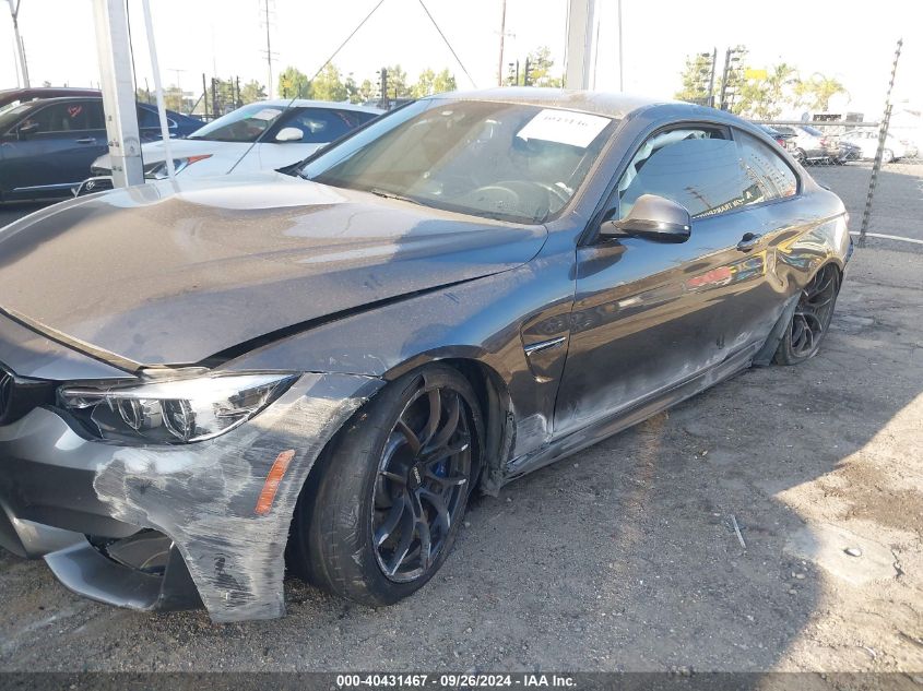 2018 BMW M4 VIN: WBS4Y9C56JAC86126 Lot: 40431467