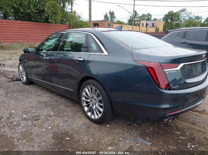 2020 Cadillac Ct6 Luxury VIN: 1G6KB5RS0LU105187 Lot: 40438267