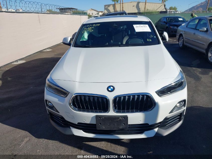 2019 BMW X2 Sdrive28I VIN: WBXYJ3C56KEP76943 Lot: 40438583