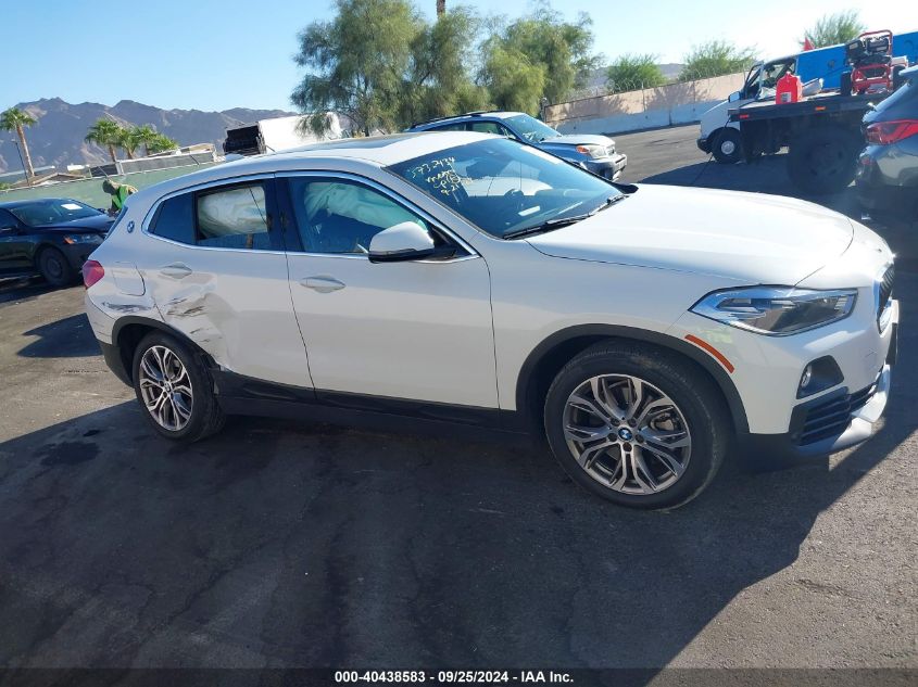 2019 BMW X2 Sdrive28I VIN: WBXYJ3C56KEP76943 Lot: 40438583