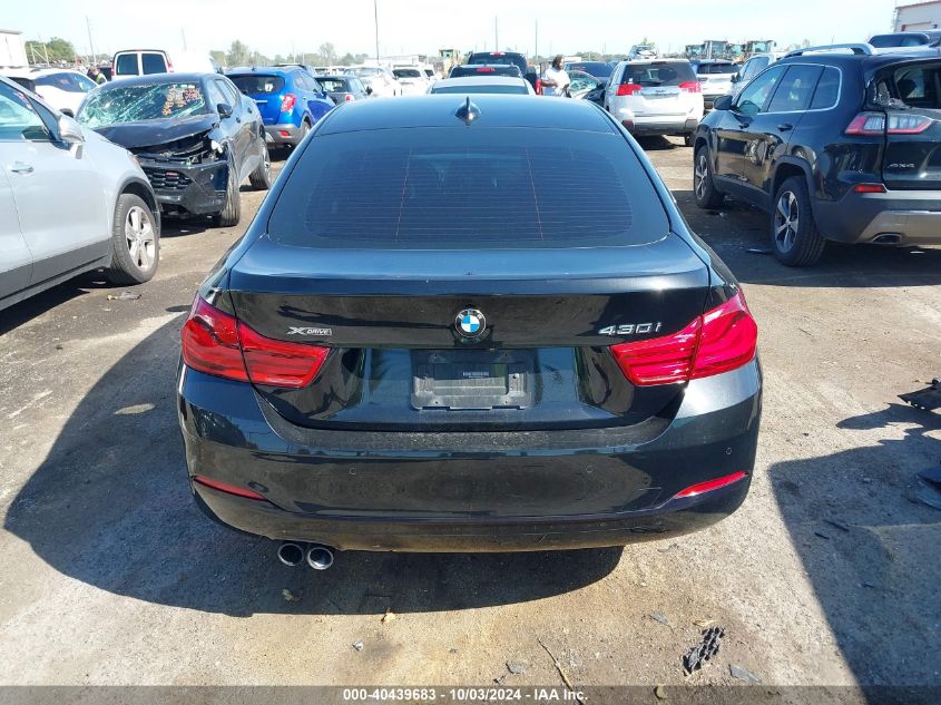 2019 BMW 430I Gran Coupe xDrive VIN: WBA4J3C55KBL10320 Lot: 40439683