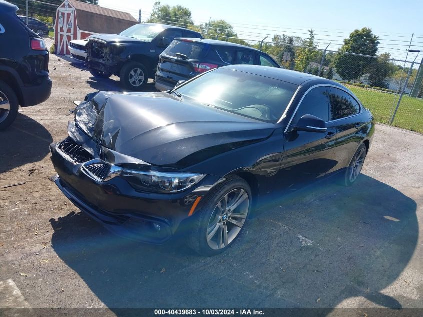 2019 BMW 430I Gran Coupe xDrive VIN: WBA4J3C55KBL10320 Lot: 40439683