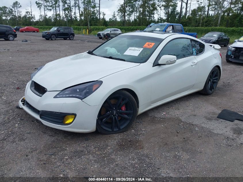 2011 Hyundai Genesis Coupe 3.8L VIN: KMHHU6KH3BU051724 Lot: 40440114