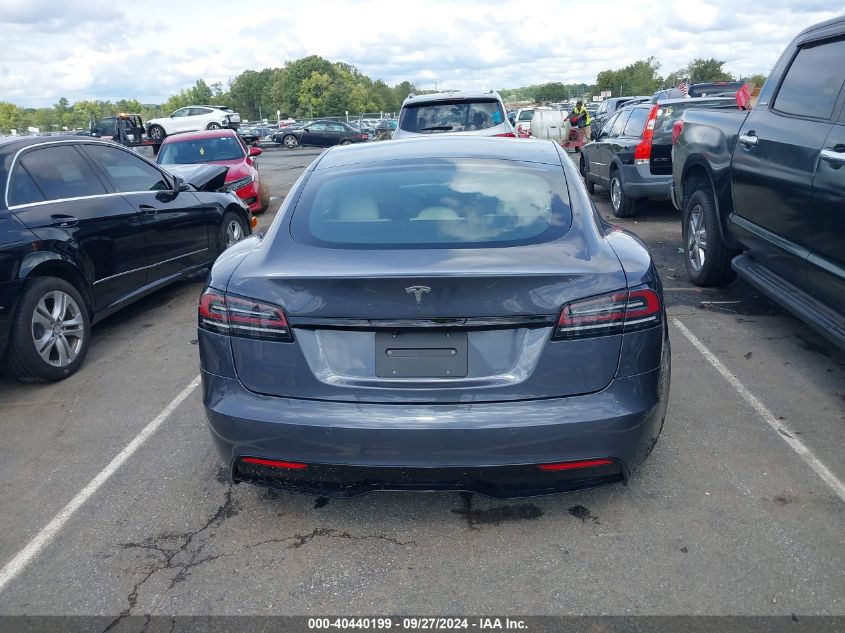 2022 Tesla Model S Dual Motor All-Wheel Drive VIN: 5YJSA1E53NF479023 Lot: 40440199