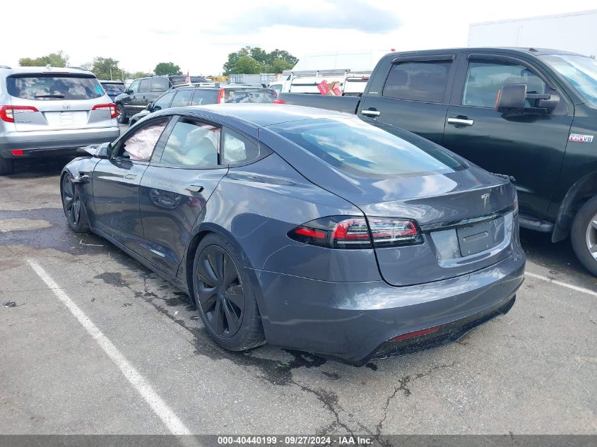 2022 Tesla Model S Dual Motor All-Wheel Drive VIN: 5YJSA1E53NF479023 Lot: 40440199