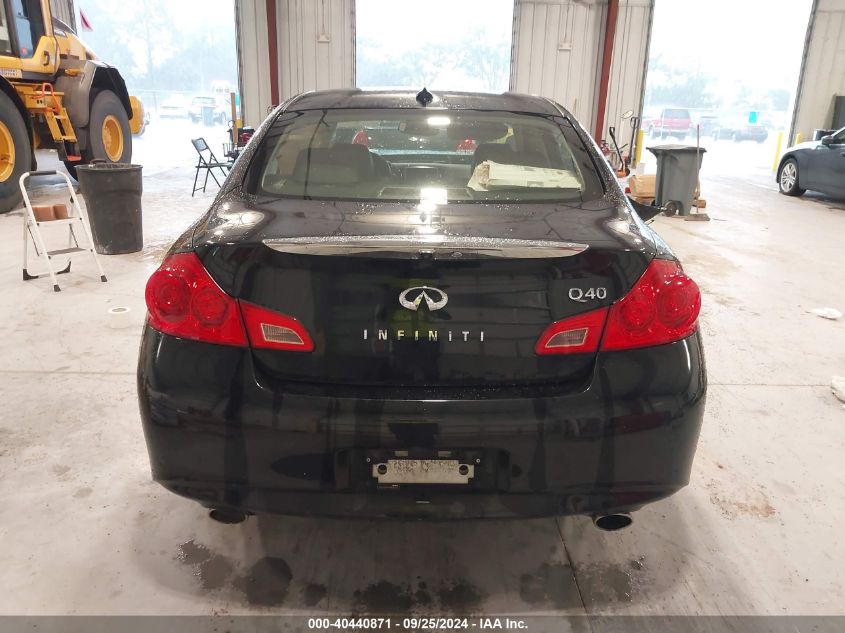 2015 Infiniti Q40 VIN: JN1CV6APXFM500782 Lot: 40440871