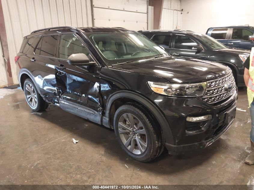 2021 Ford Explorer Xlt VIN: 1FMSK8DH2MGA50196 Lot: 40441972