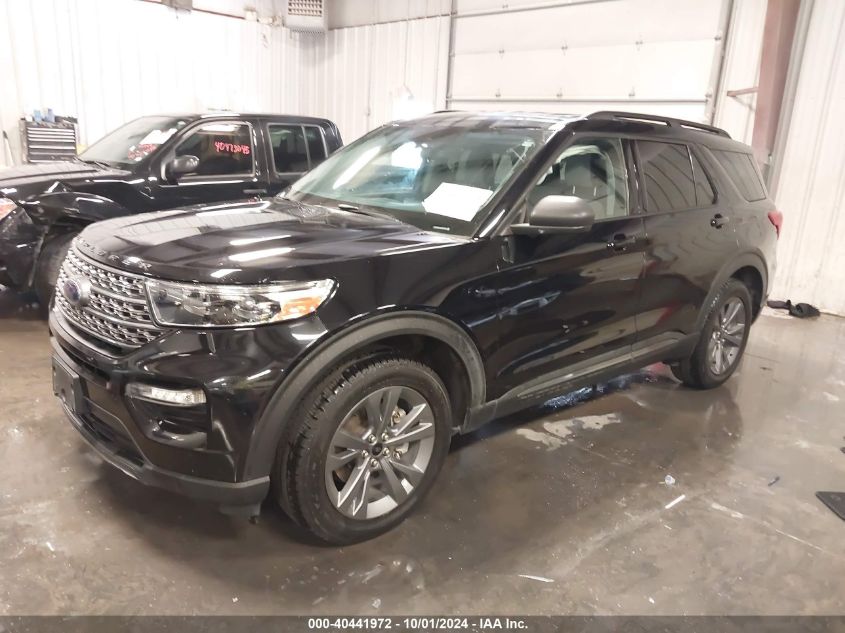 2021 Ford Explorer Xlt VIN: 1FMSK8DH2MGA50196 Lot: 40441972