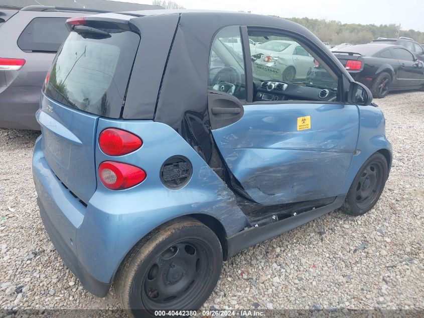 2013 Smart Fortwo Pure/Passion VIN: WMEEJ3BA8DK680137 Lot: 40442380