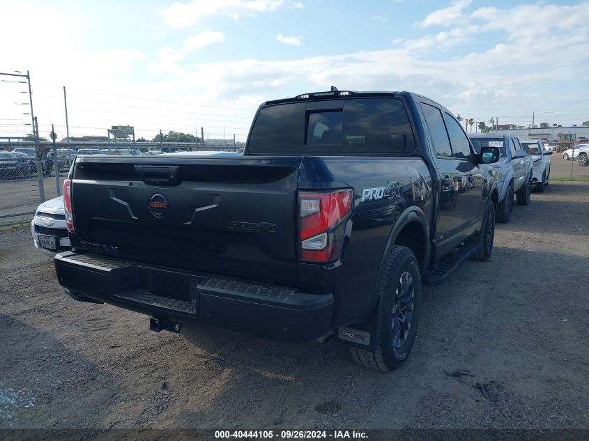 2022 Nissan Titan VIN: 1N6AA1ED0NN105048 Lot: 40444105