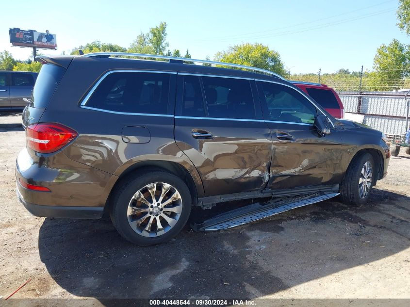 2017 Mercedes-Benz Gls 450 4Matic VIN: 4JGDF6EE3HA824471 Lot: 40448544