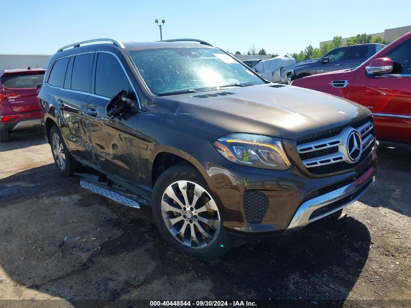 2017 Mercedes-Benz Gls 450 4Matic VIN: 4JGDF6EE3HA824471 Lot: 40448544