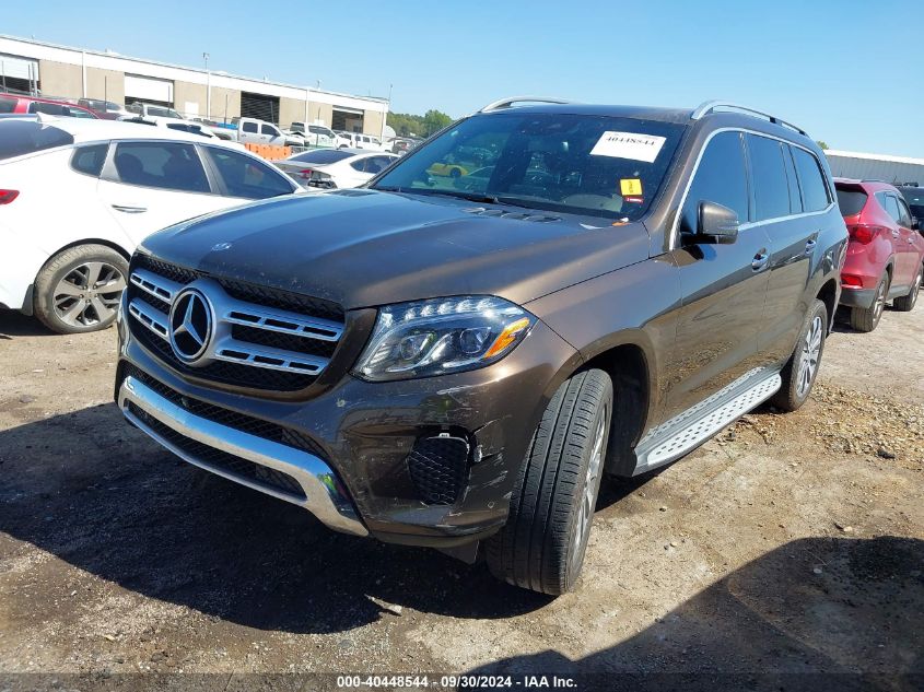 2017 Mercedes-Benz Gls 450 4Matic VIN: 4JGDF6EE3HA824471 Lot: 40448544