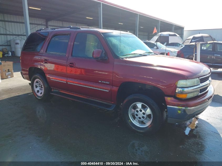 2002 Chevrolet Tahoe Lt VIN: 1GNEC13Z22J338176 Lot: 40454410